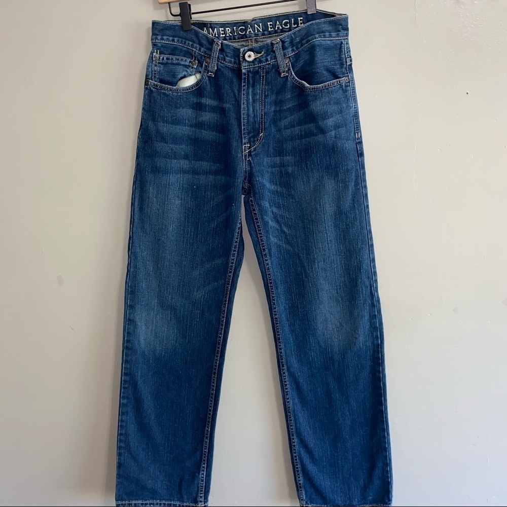 American Eagle low loose mens jeans
